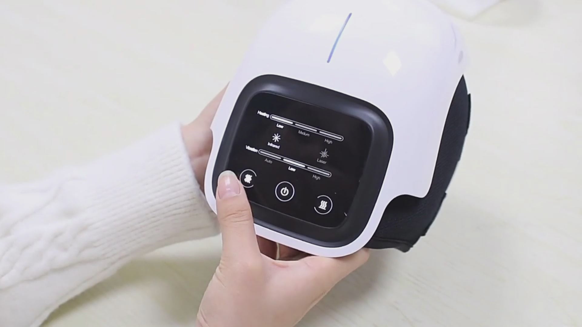 SmartKneeRelief™ – Intelligent Heated Knee Massager for Comfort & Recovery